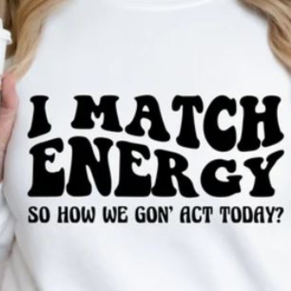 I match Energy Sweater